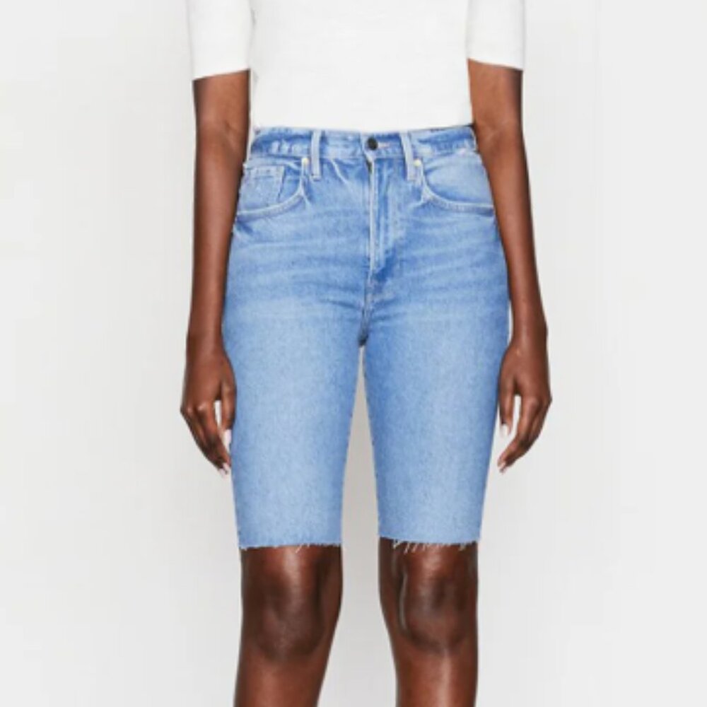Frame Le Vintage Bermuda in Clarin